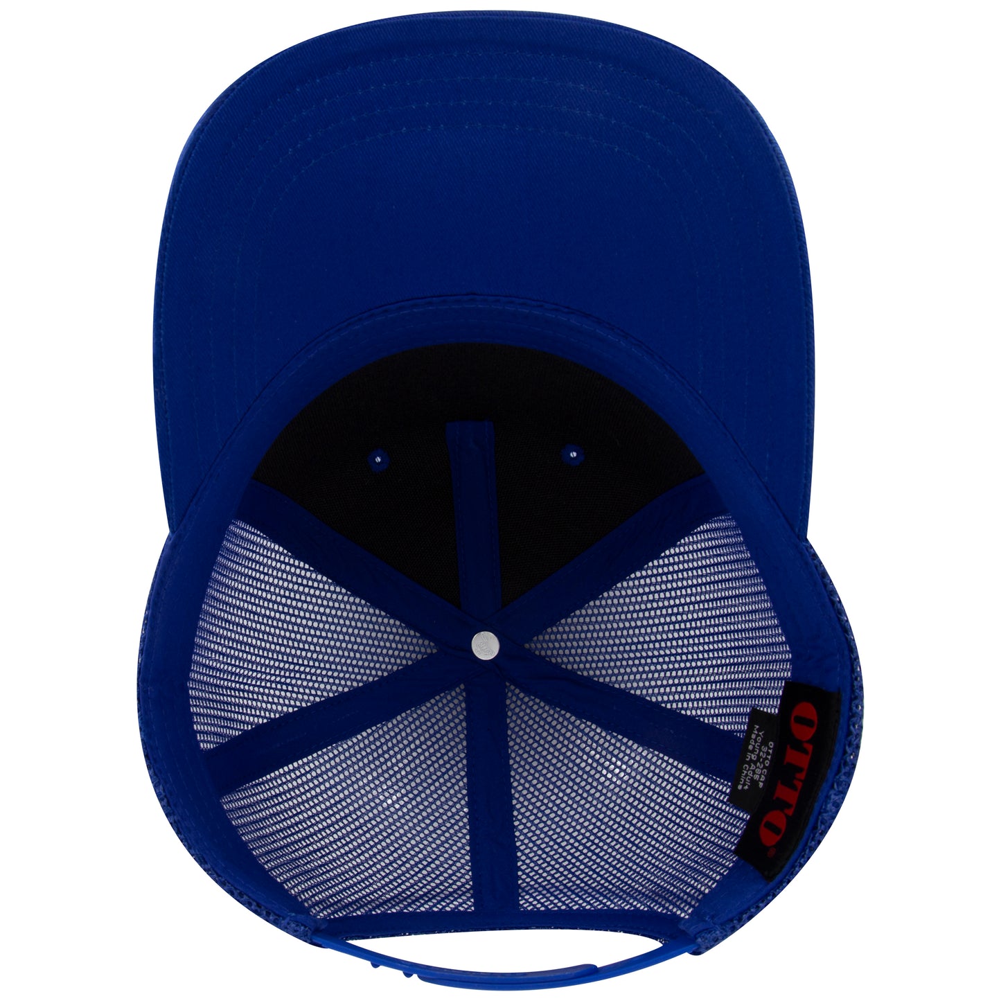 OTTO CAP 5 Panel Mid Profile Mesh Back Trucker Hat