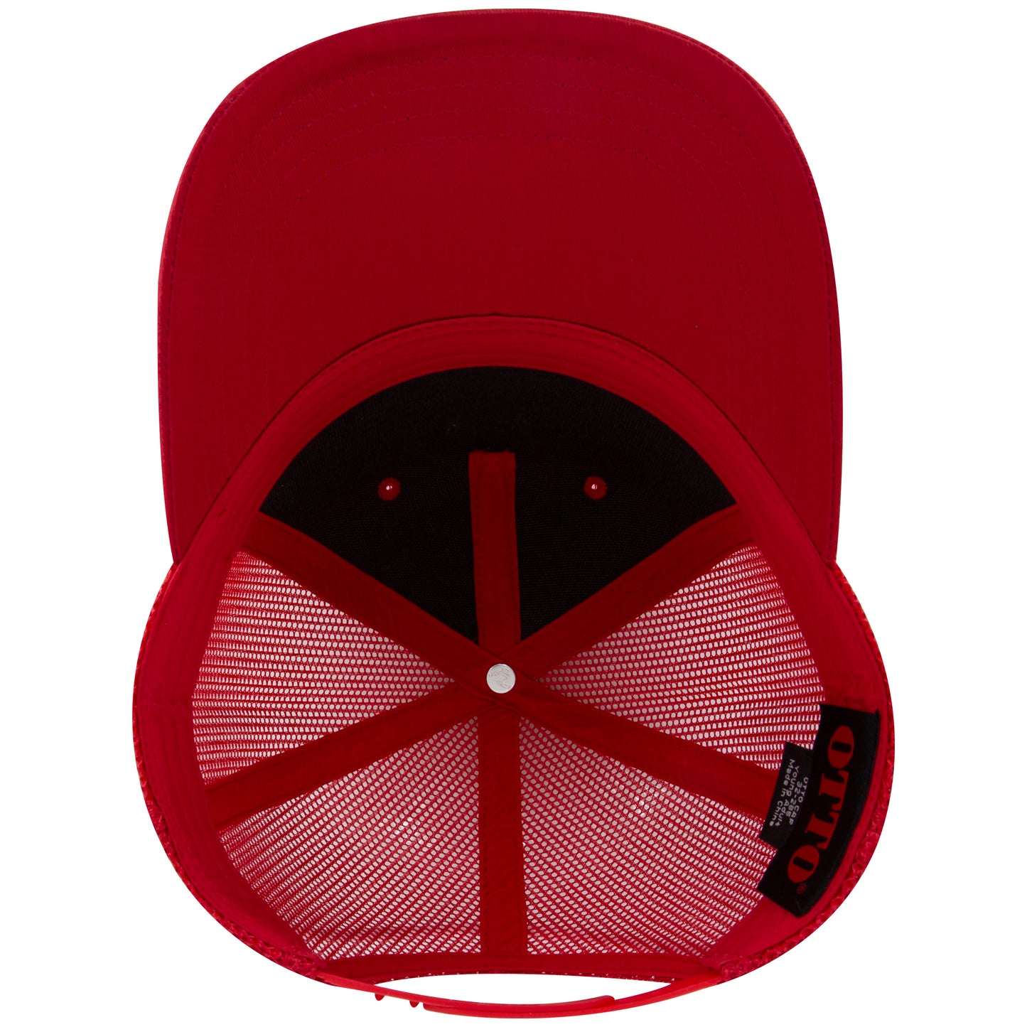 OTTO CAP 5 Panel Mid Profile Mesh Back Trucker Hat