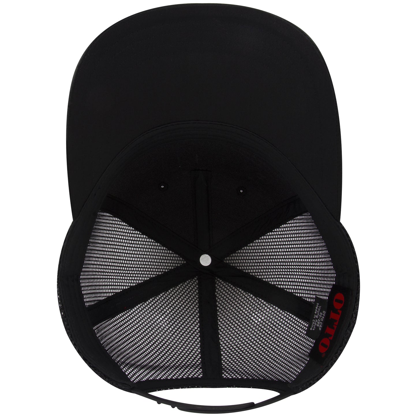 OTTO CAP 5 Panel Mid Profile Mesh Back Trucker Hat