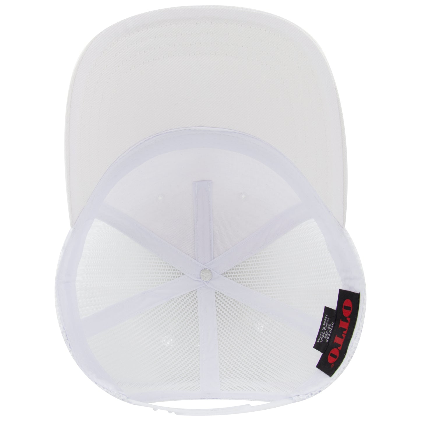 OTTO CAP 5 Panel Mid Profile Mesh Back Trucker Hat
