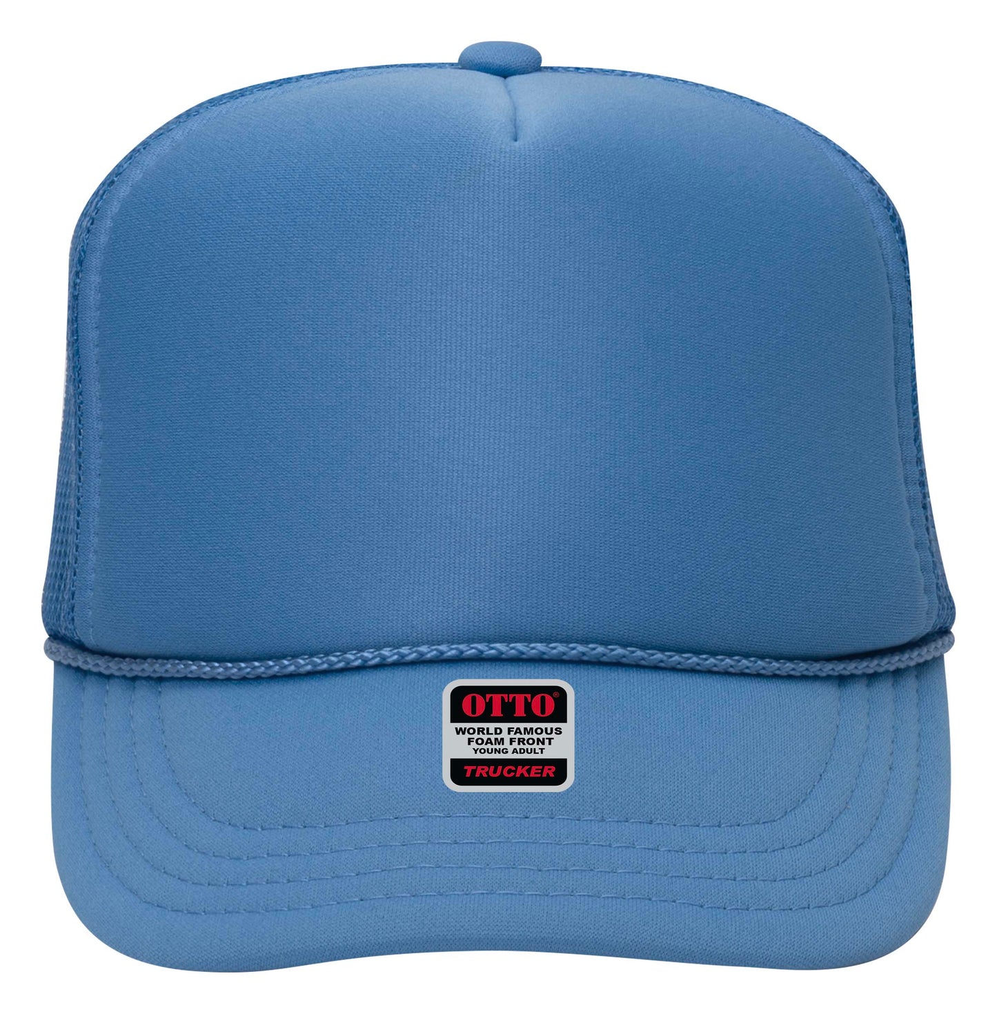 OTTO CAP 5 Panel High Crown Mesh Back Trucker Hat
