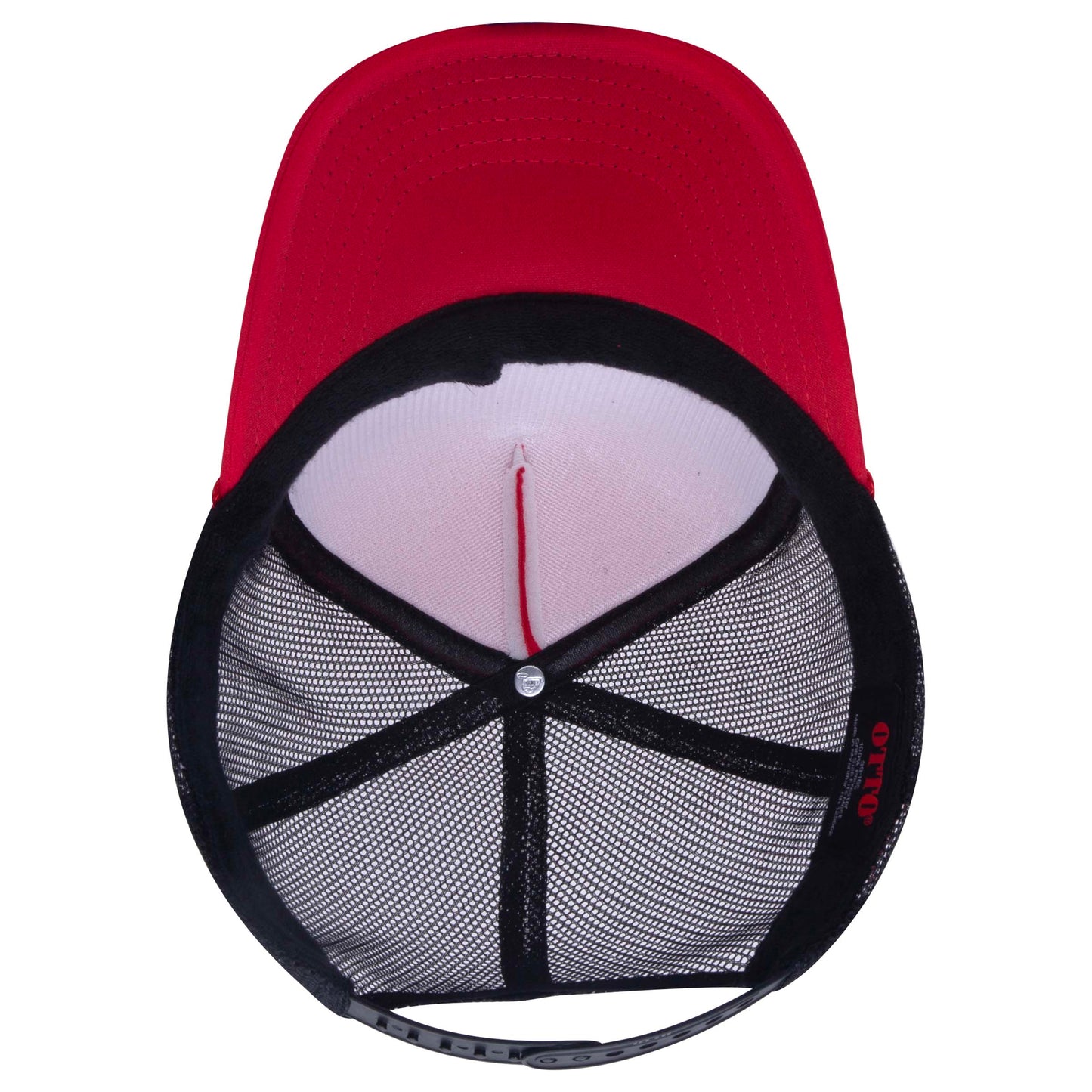 OTTO CAP 5 Panel High Crown Mesh Back Trucker Hat