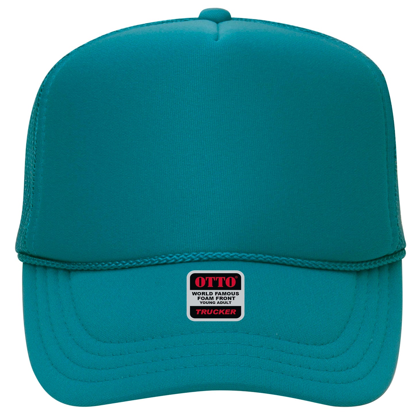 OTTO CAP 5 Panel High Crown Mesh Back Trucker Hat