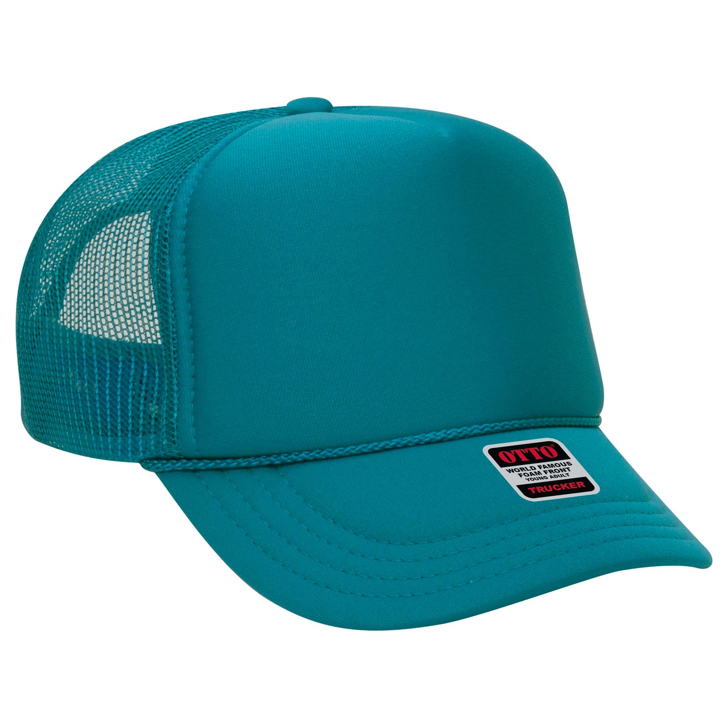 OTTO CAP 5 Panel High Crown Mesh Back Trucker Hat