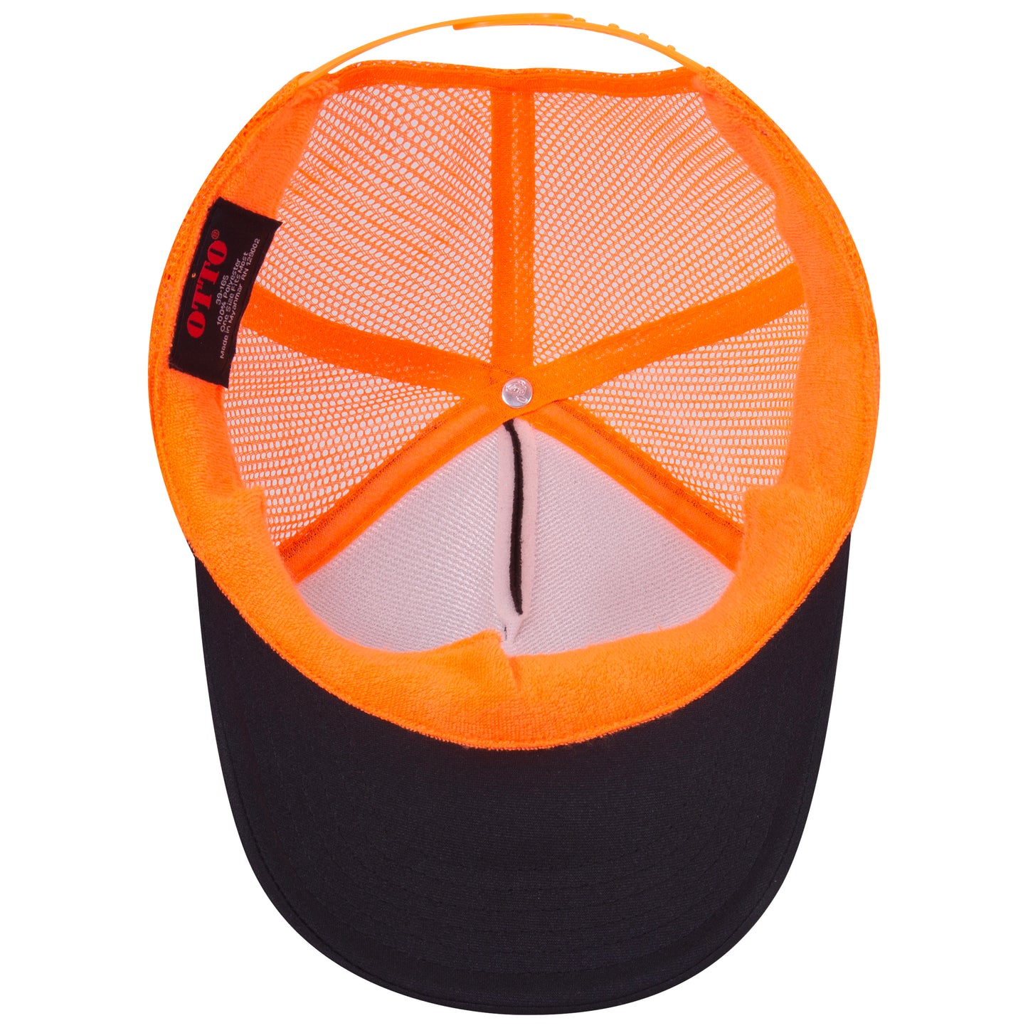 OTTO CAP 5 Panel High Crown Mesh Back Trucker Hat