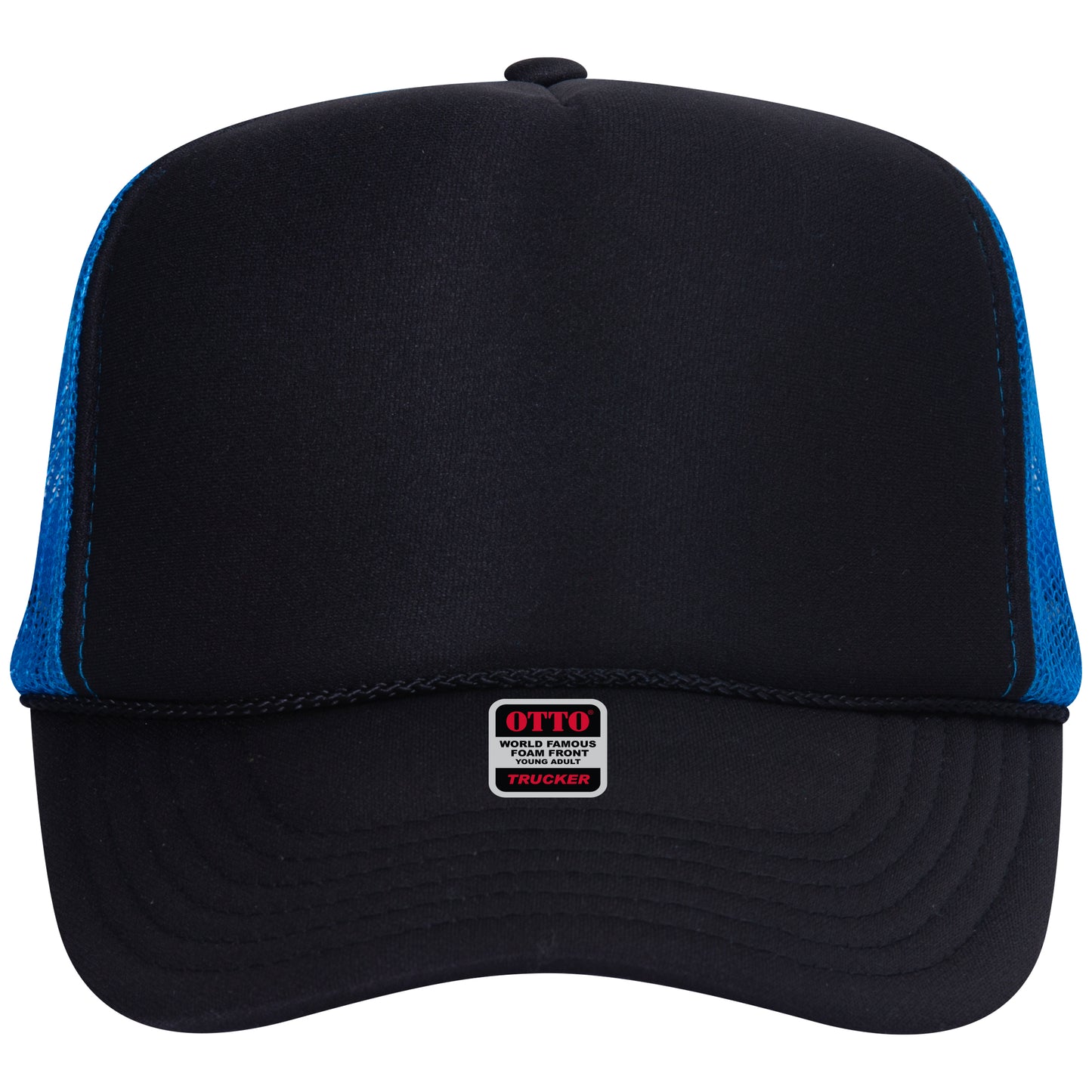 OTTO CAP 5 Panel High Crown Mesh Back Trucker Hat
