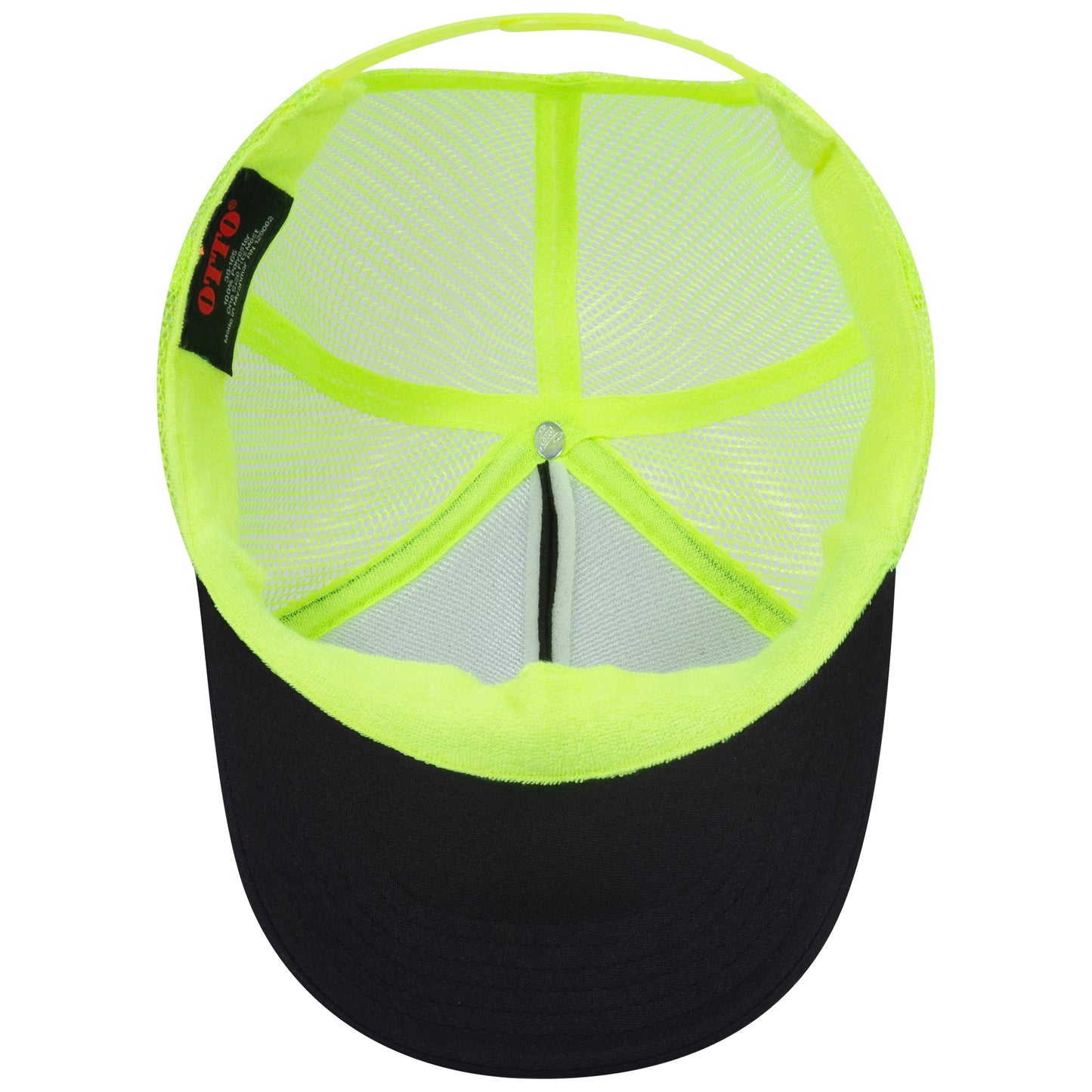 OTTO CAP 5 Panel High Crown Mesh Back Trucker Hat