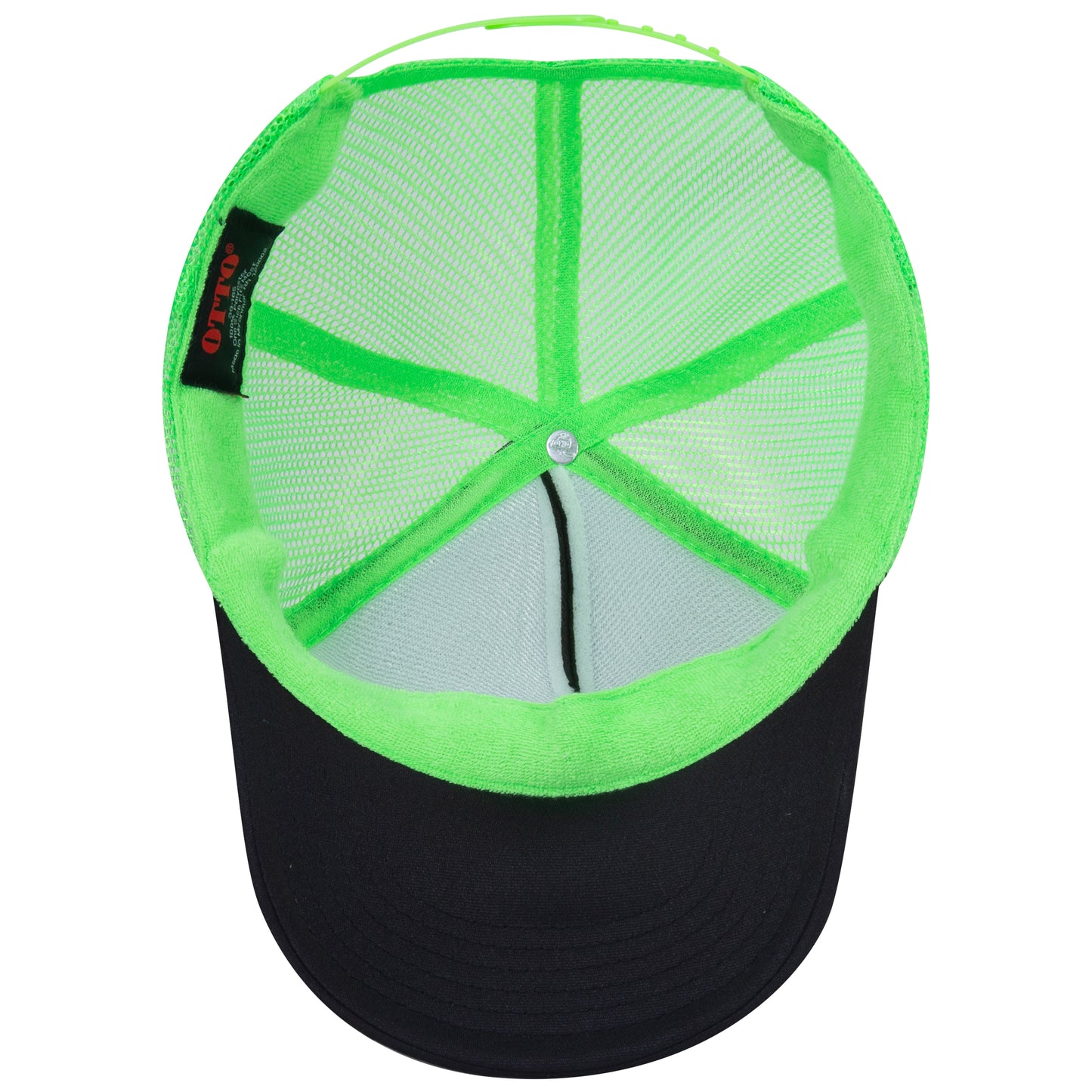 OTTO CAP 5 Panel High Crown Mesh Back Trucker Hat