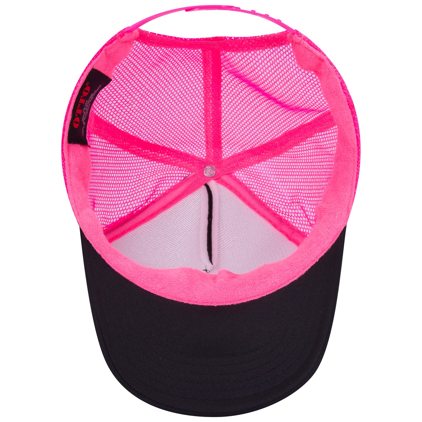OTTO CAP 5 Panel High Crown Mesh Back Trucker Hat