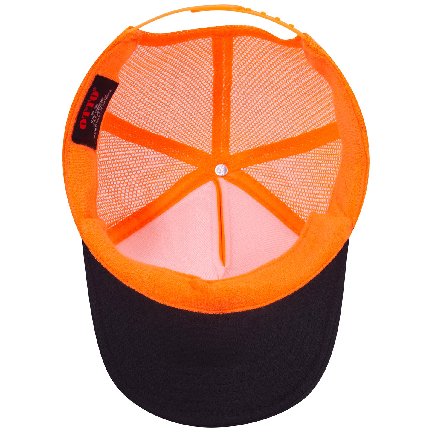 OTTO CAP 5 Panel High Crown Mesh Back Trucker Hat