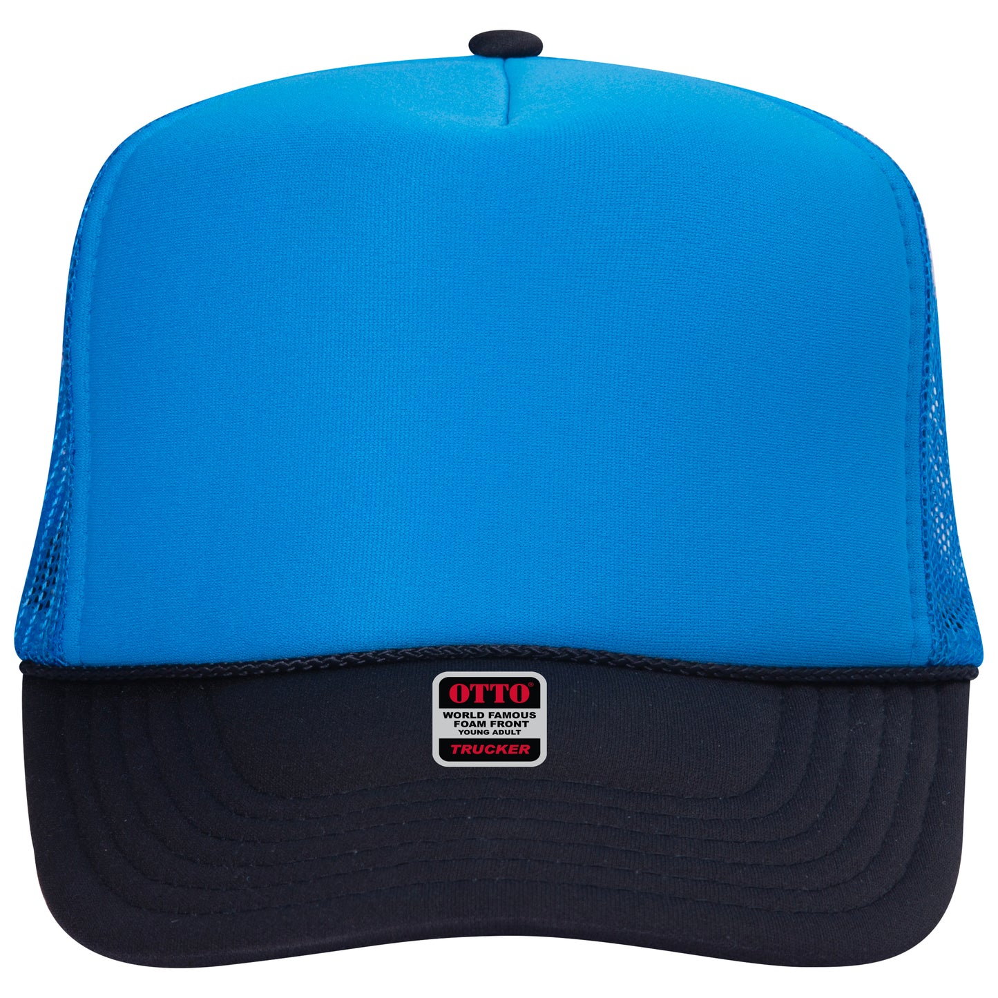 OTTO CAP 5 Panel High Crown Mesh Back Trucker Hat