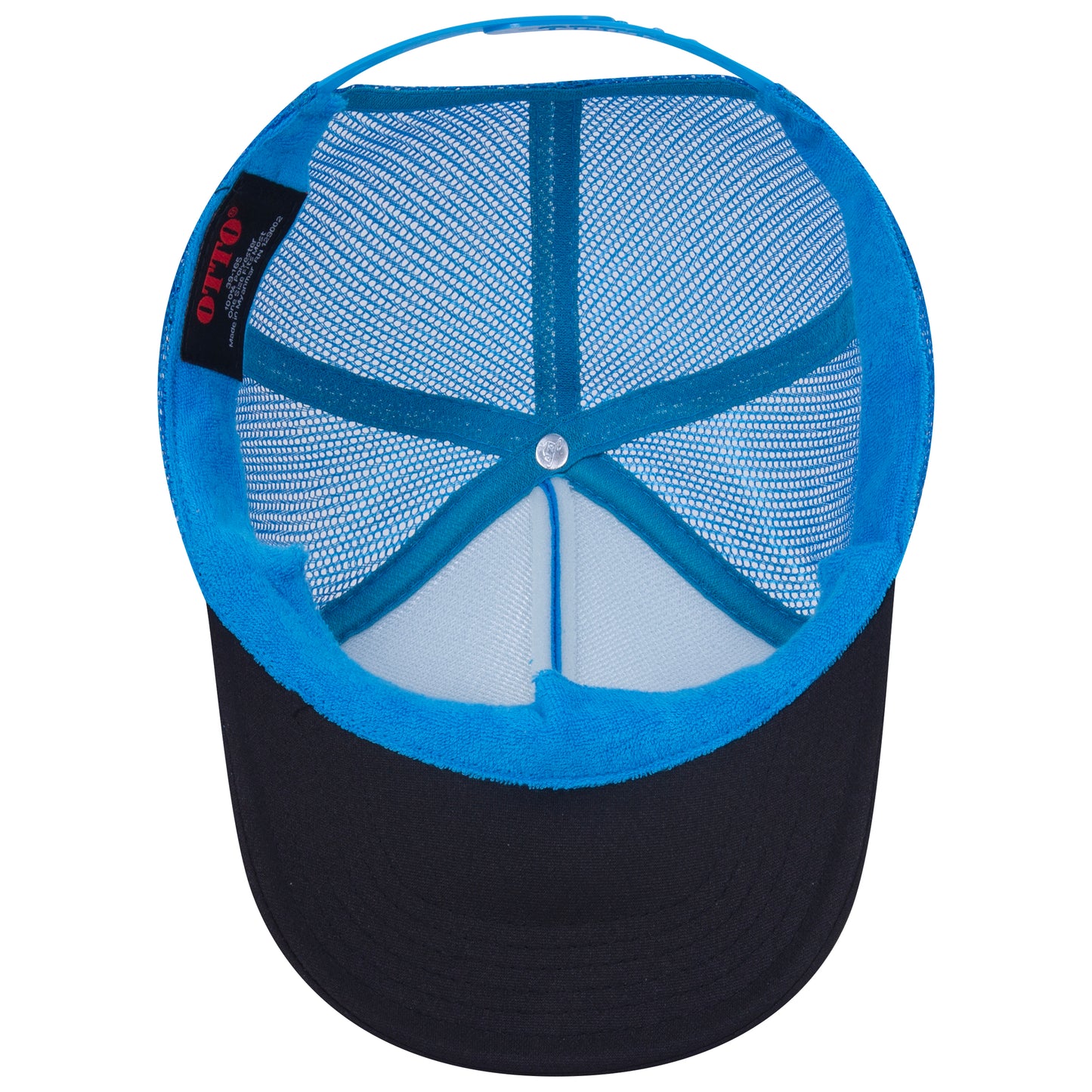 OTTO CAP 5 Panel High Crown Mesh Back Trucker Hat