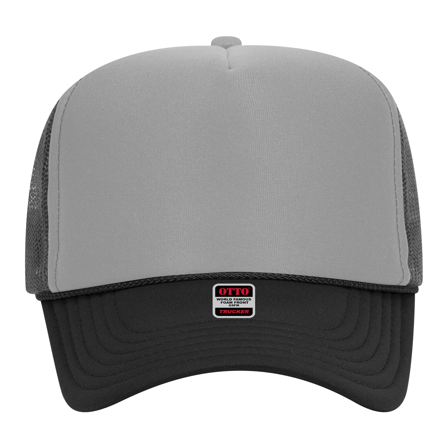 OTTO CAP 5 Panel High Crown Mesh Back Trucker Hat