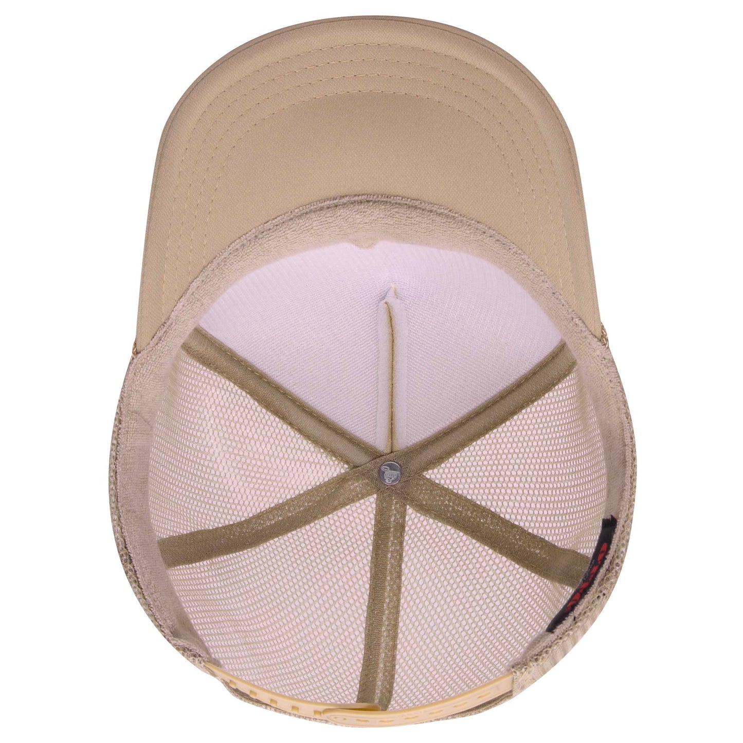 OTTO CAP 5 Panel High Crown Mesh Back Trucker Hat