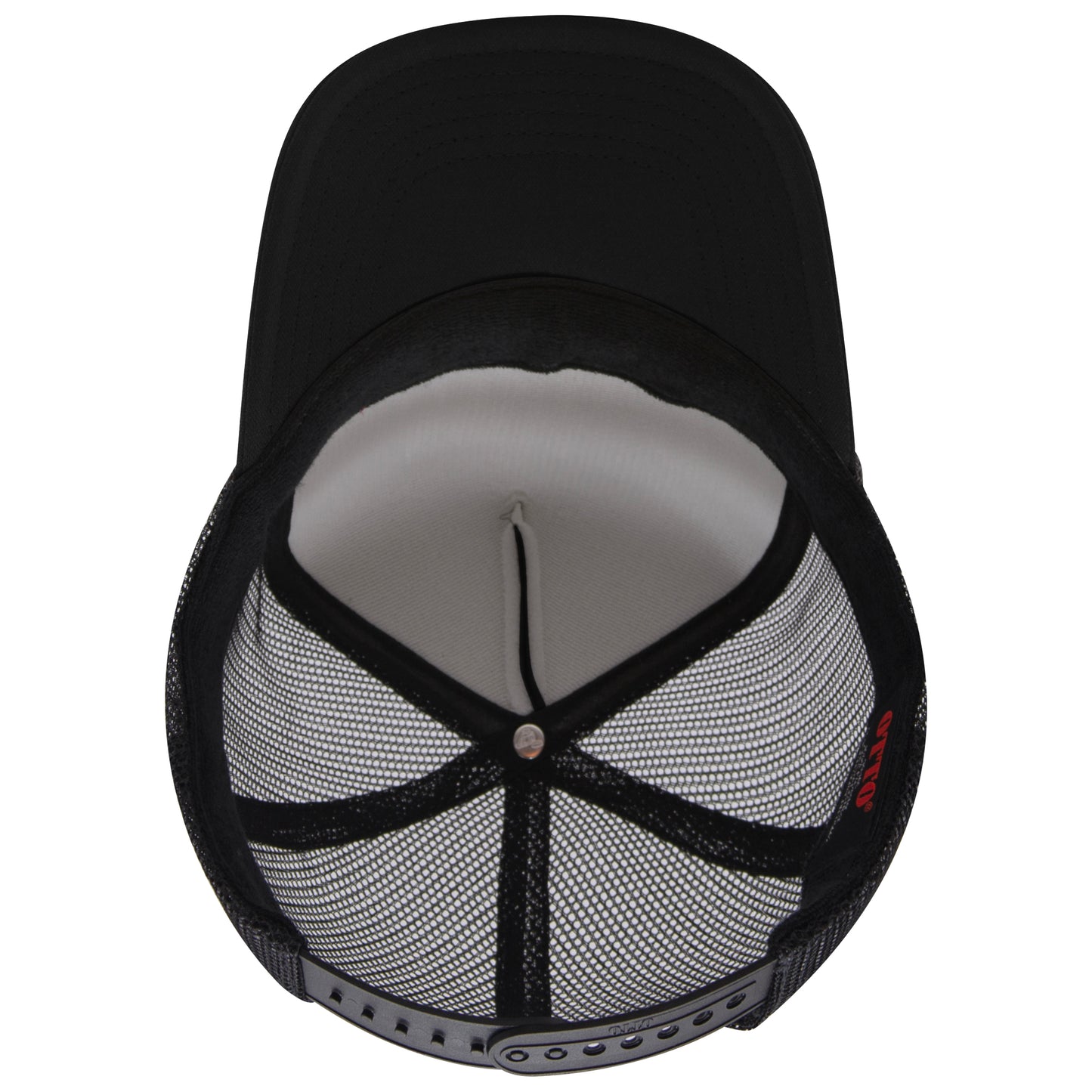 OTTO CAP 5 Panel High Crown Mesh Back Trucker Hat
