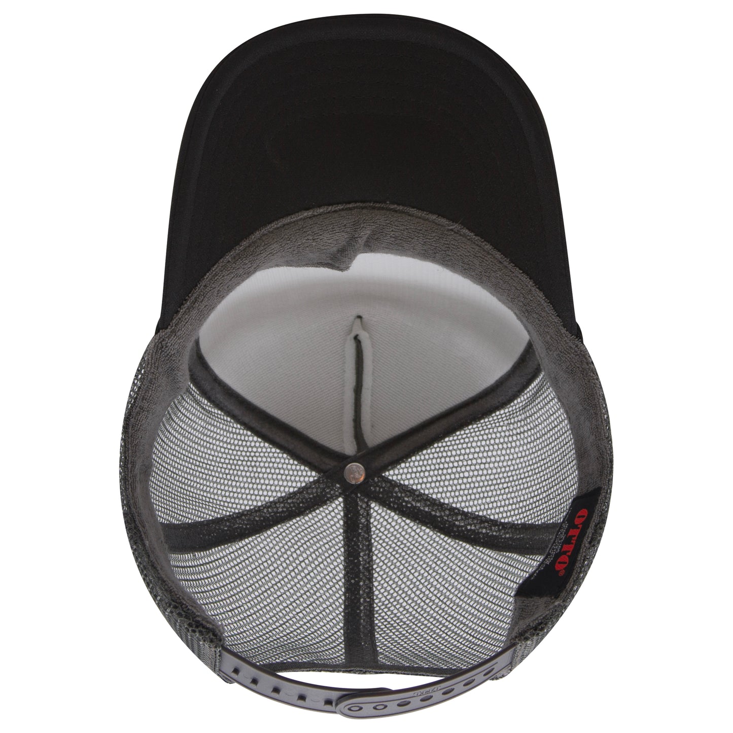 OTTO CAP 5 Panel High Crown Mesh Back Trucker Hat