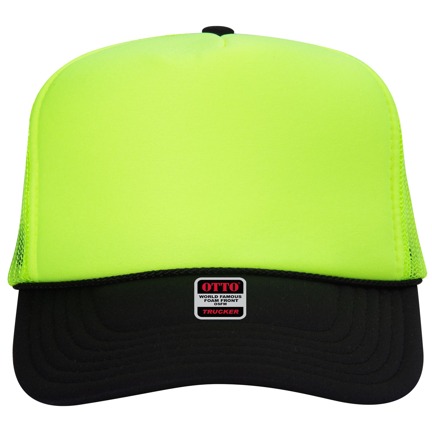 OTTO CAP 5 Panel High Crown Mesh Back Trucker Hat