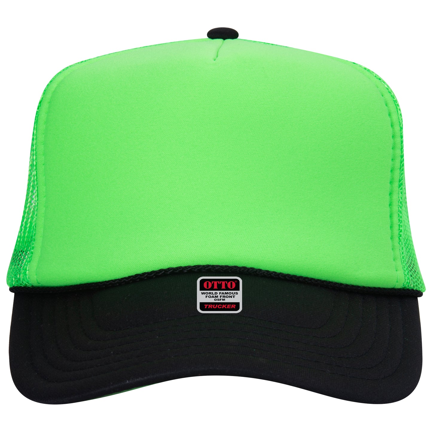 OTTO CAP 5 Panel High Crown Mesh Back Trucker Hat