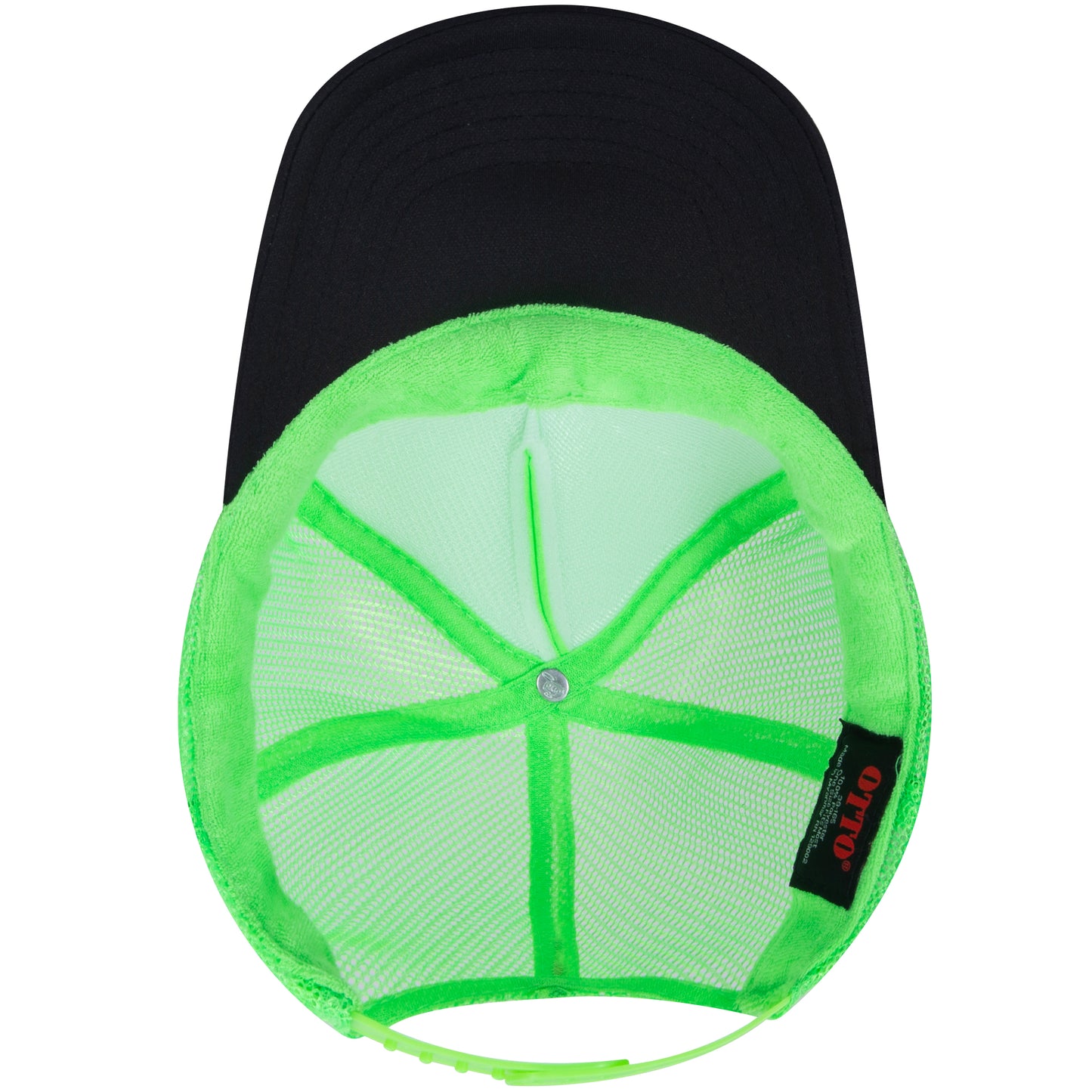 OTTO CAP 5 Panel High Crown Mesh Back Trucker Hat