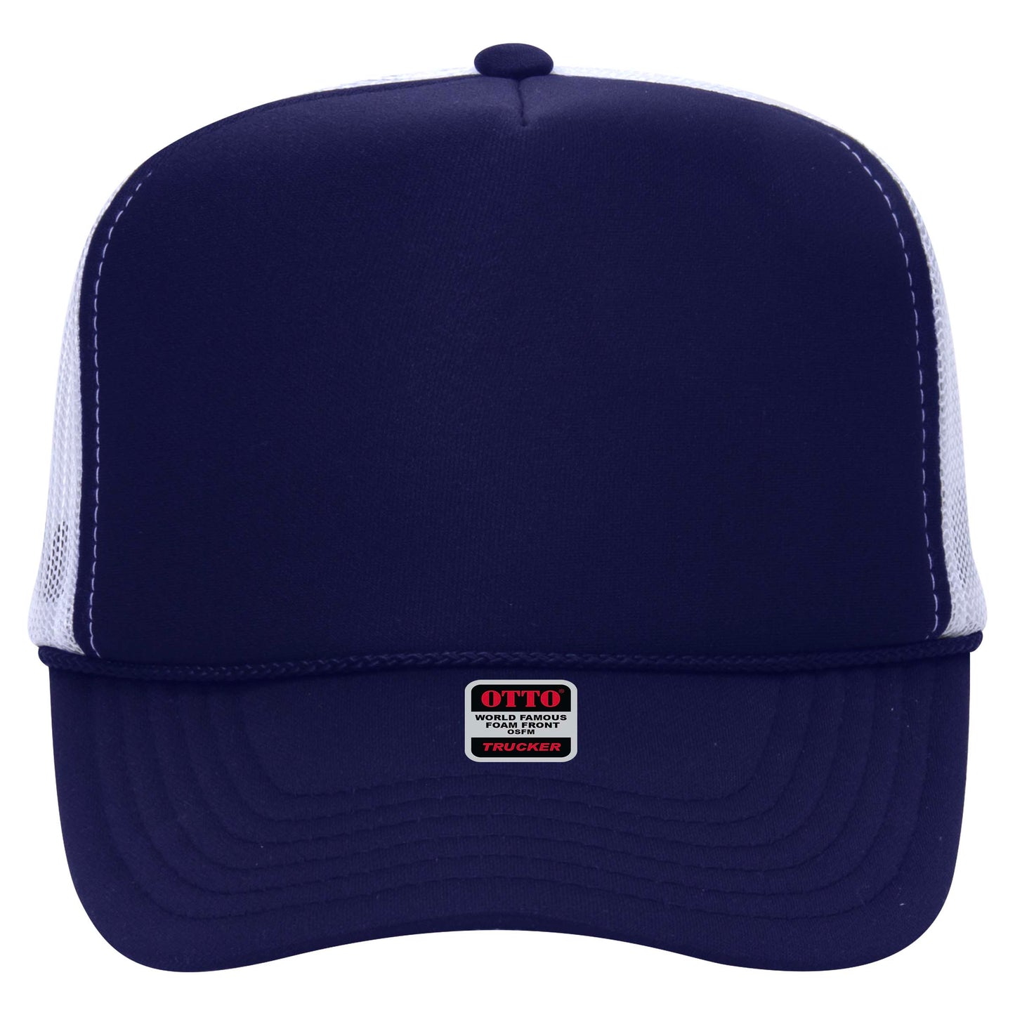 OTTO CAP 5 Panel High Crown Mesh Back Trucker Hat
