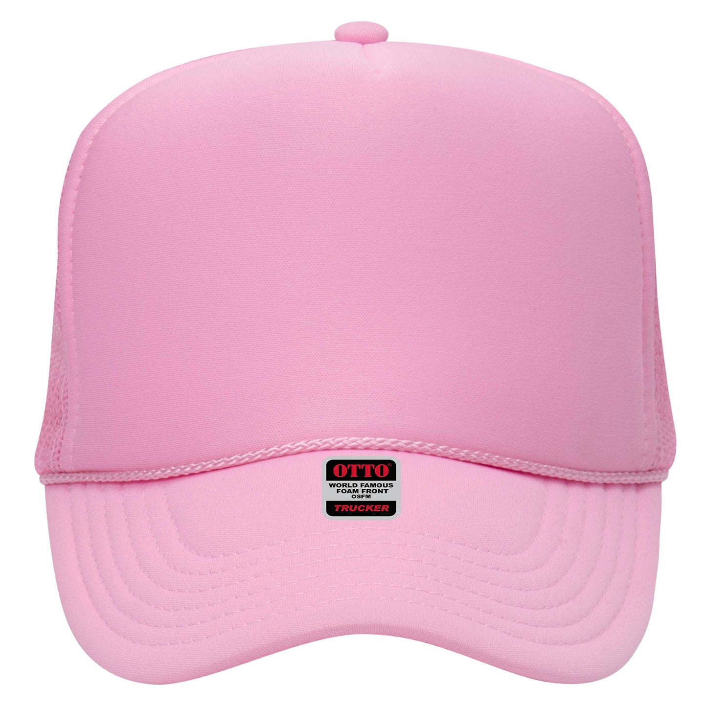 OTTO CAP 5 Panel High Crown Mesh Back Trucker Hat