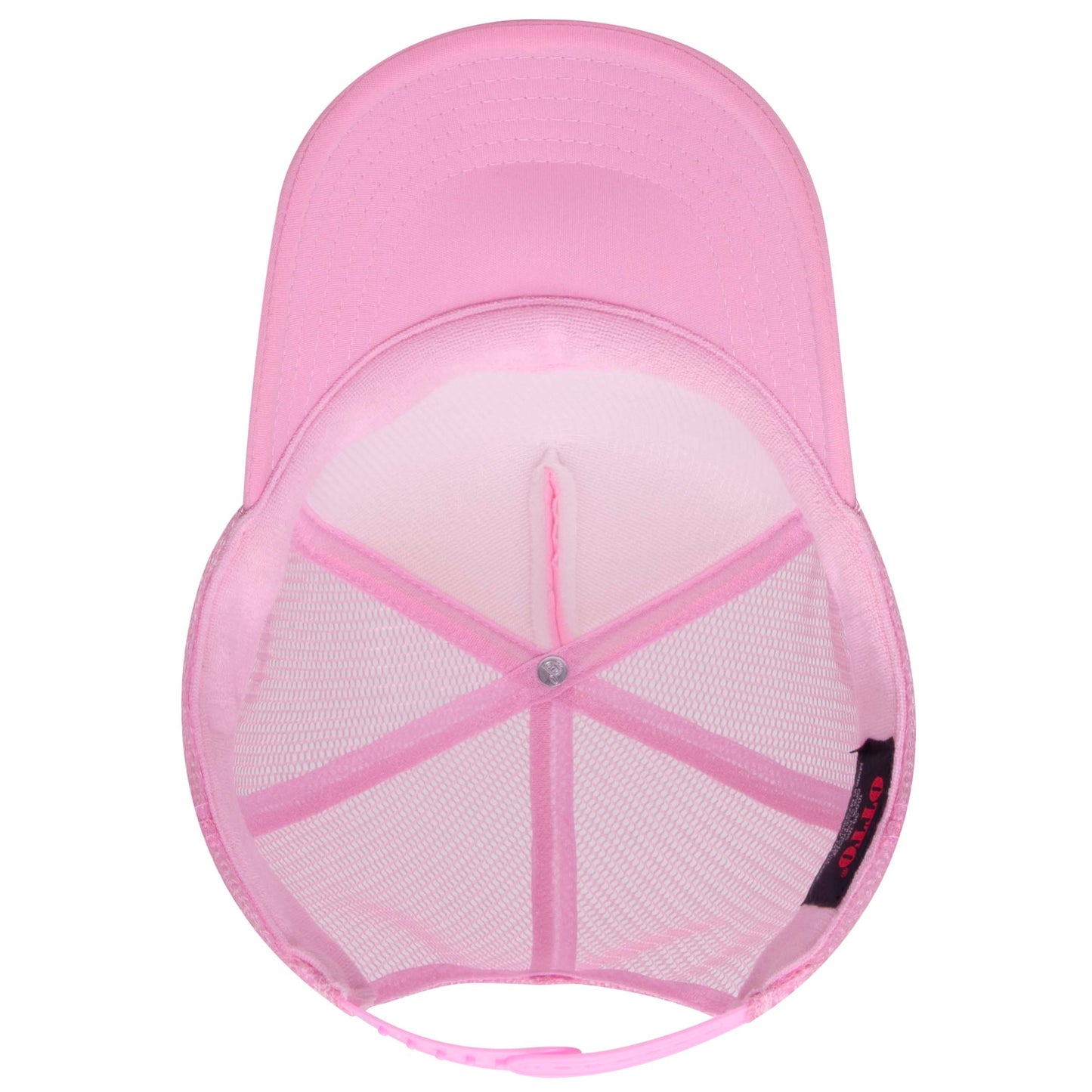 OTTO CAP 5 Panel High Crown Mesh Back Trucker Hat