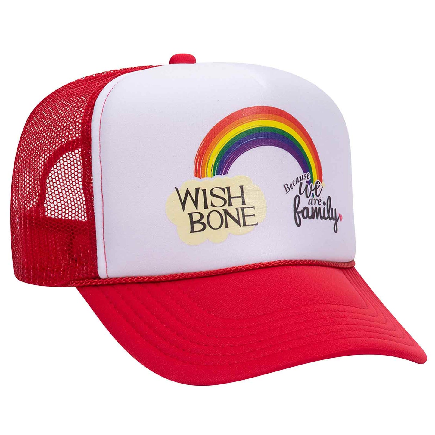 OTTO CAP 5 Panel High Crown Mesh Back Trucker Hat