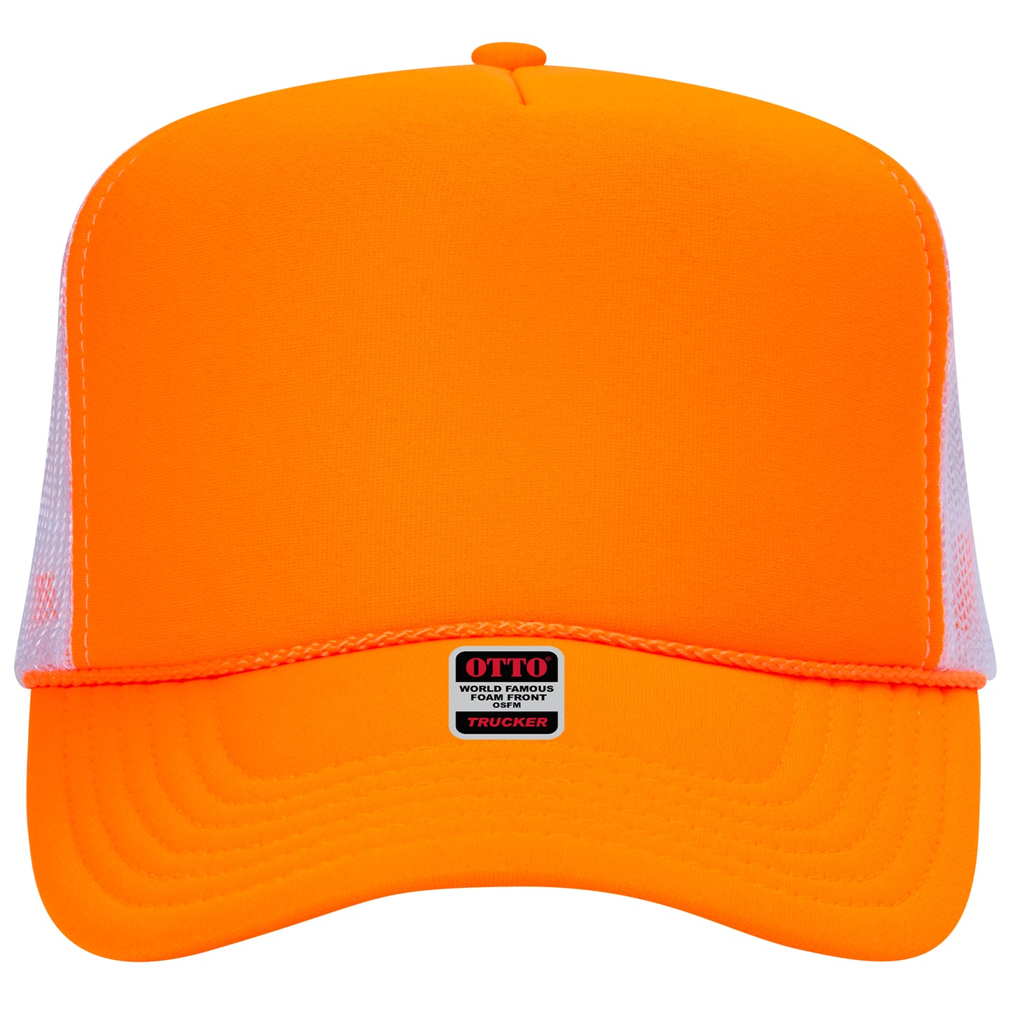 OTTO CAP 5 Panel High Crown Mesh Back Trucker Hat
