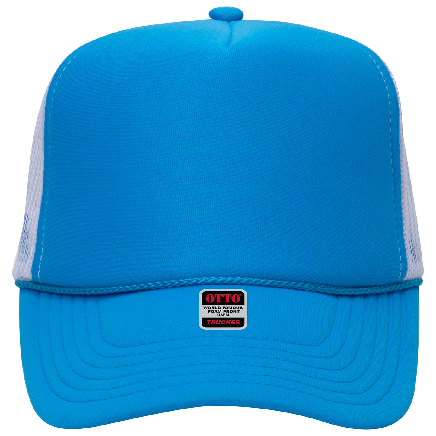 OTTO CAP 5 Panel High Crown Mesh Back Trucker Hat