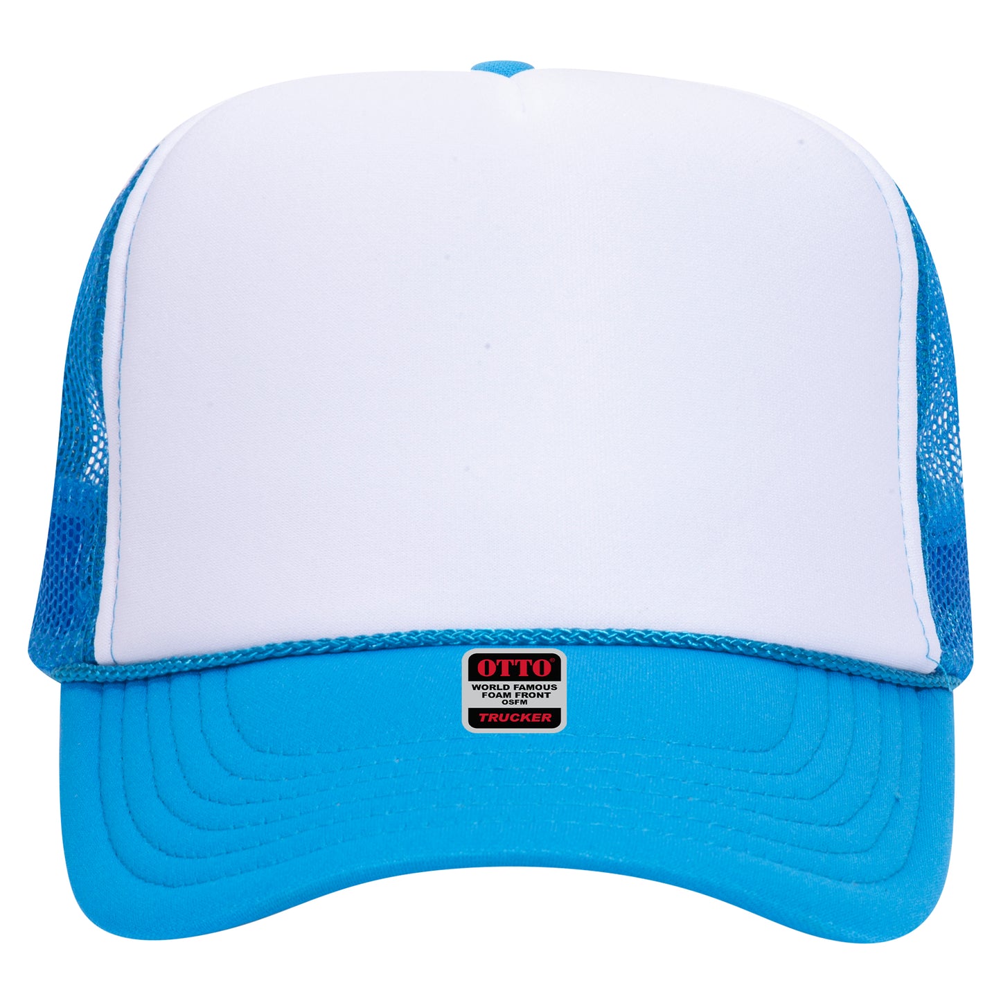 OTTO CAP 5 Panel High Crown Mesh Back Trucker Hat