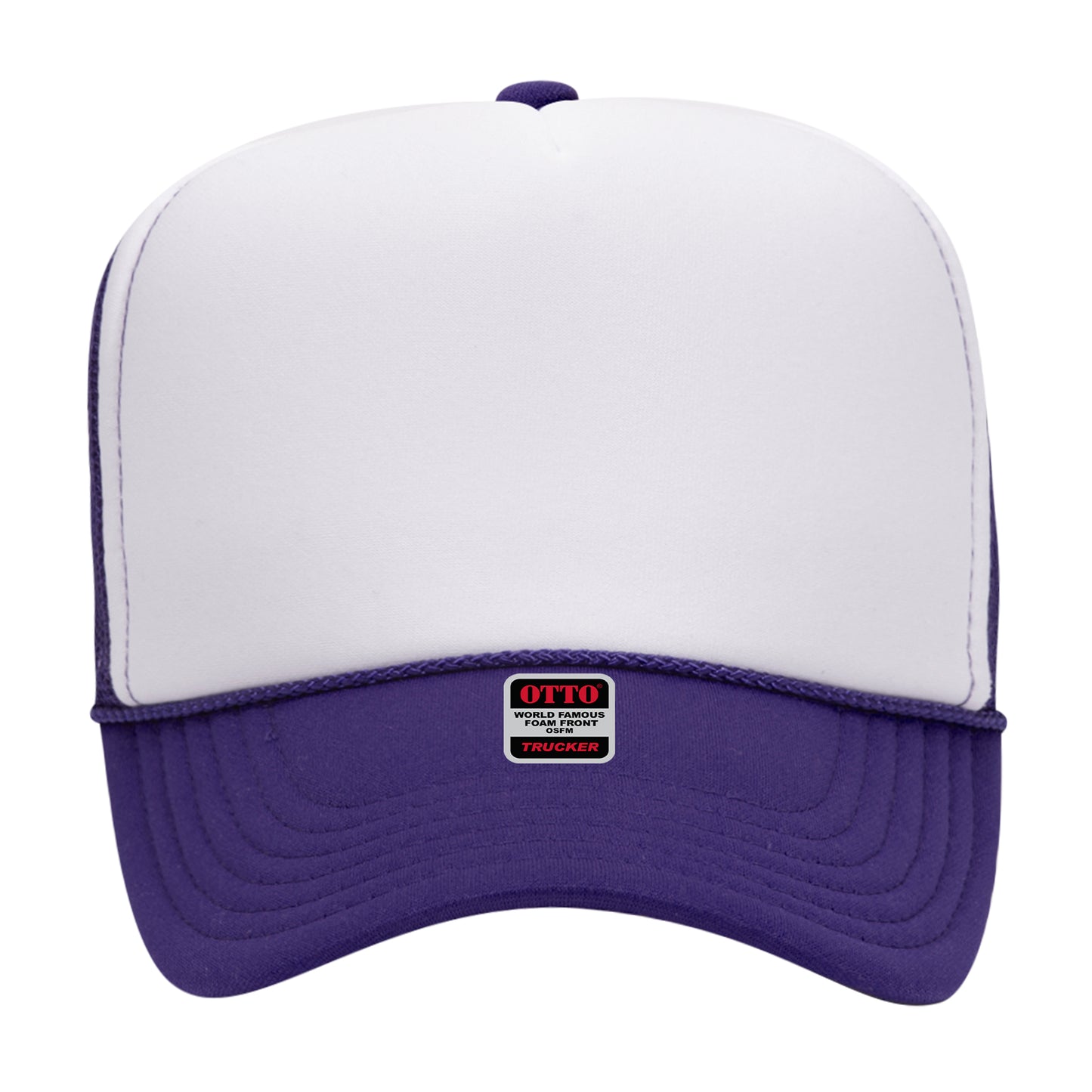 OTTO CAP 5 Panel High Crown Mesh Back Trucker Hat