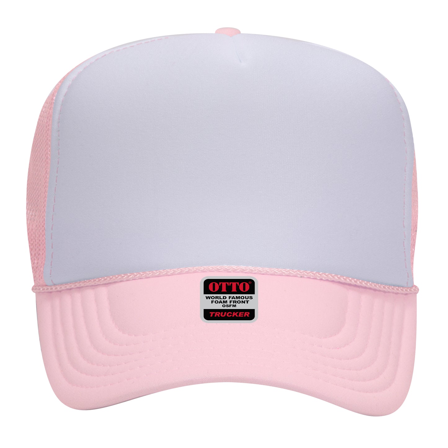 OTTO CAP 5 Panel High Crown Mesh Back Trucker Hat