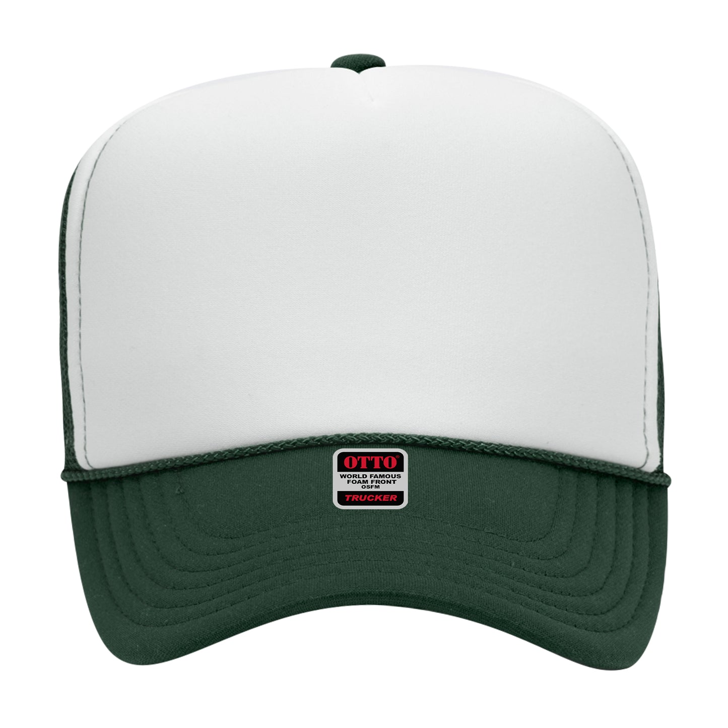 OTTO CAP 5 Panel High Crown Mesh Back Trucker Hat