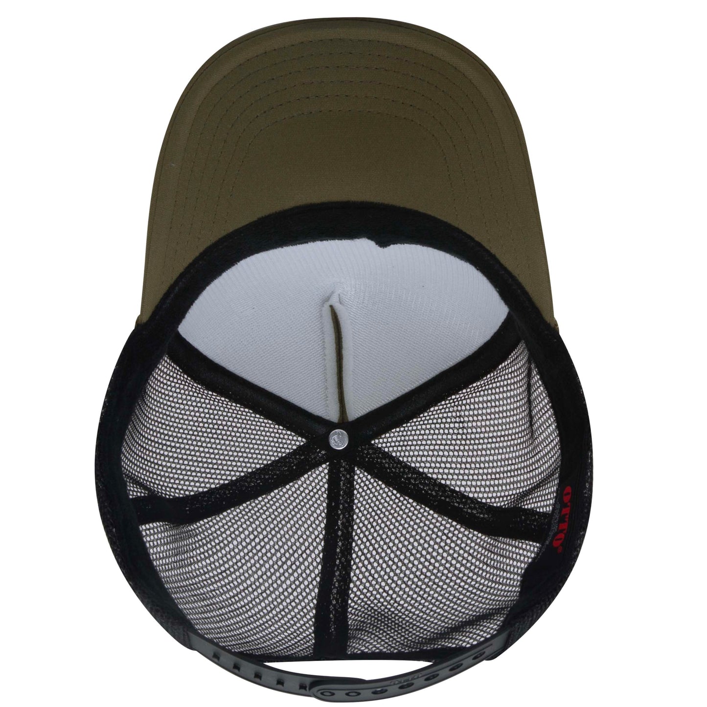 OTTO CAP 5 Panel High Crown Mesh Back Trucker Hat