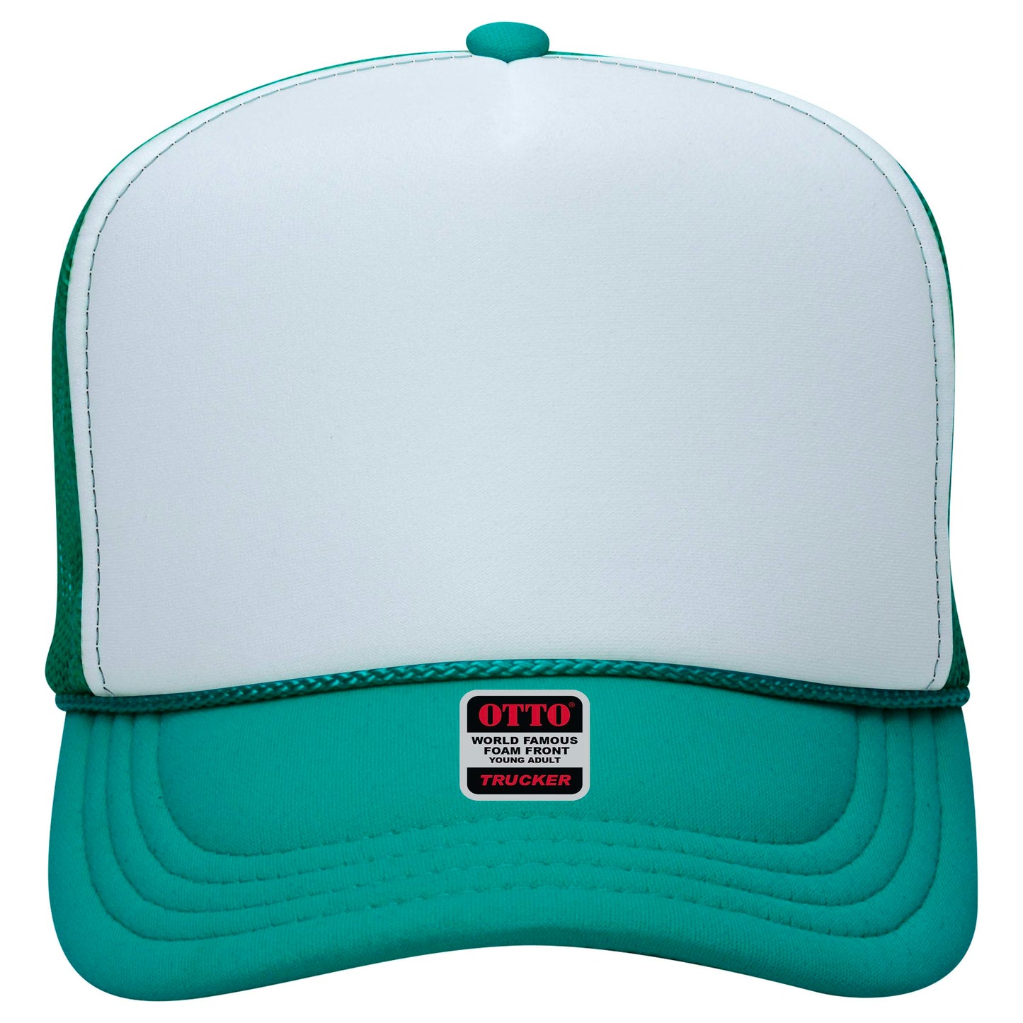 OTTO CAP 5 Panel High Crown Mesh Back Trucker Hat