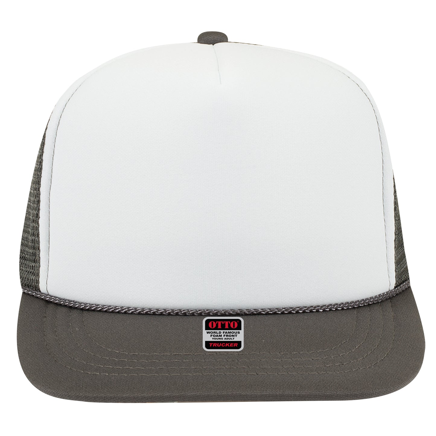 OTTO CAP 5 Panel High Crown Mesh Back Trucker Hat