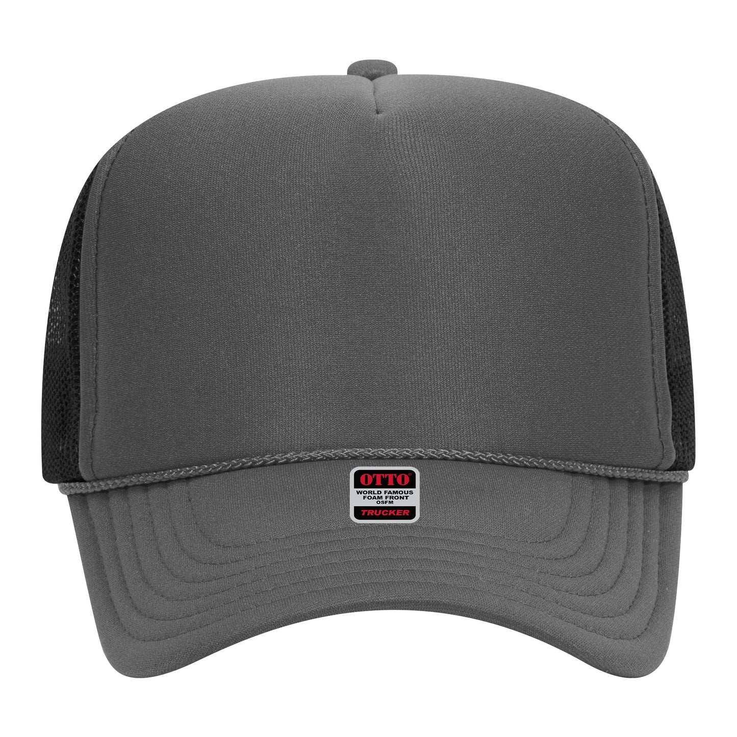 OTTO CAP 5 Panel High Crown Mesh Back Trucker Hat