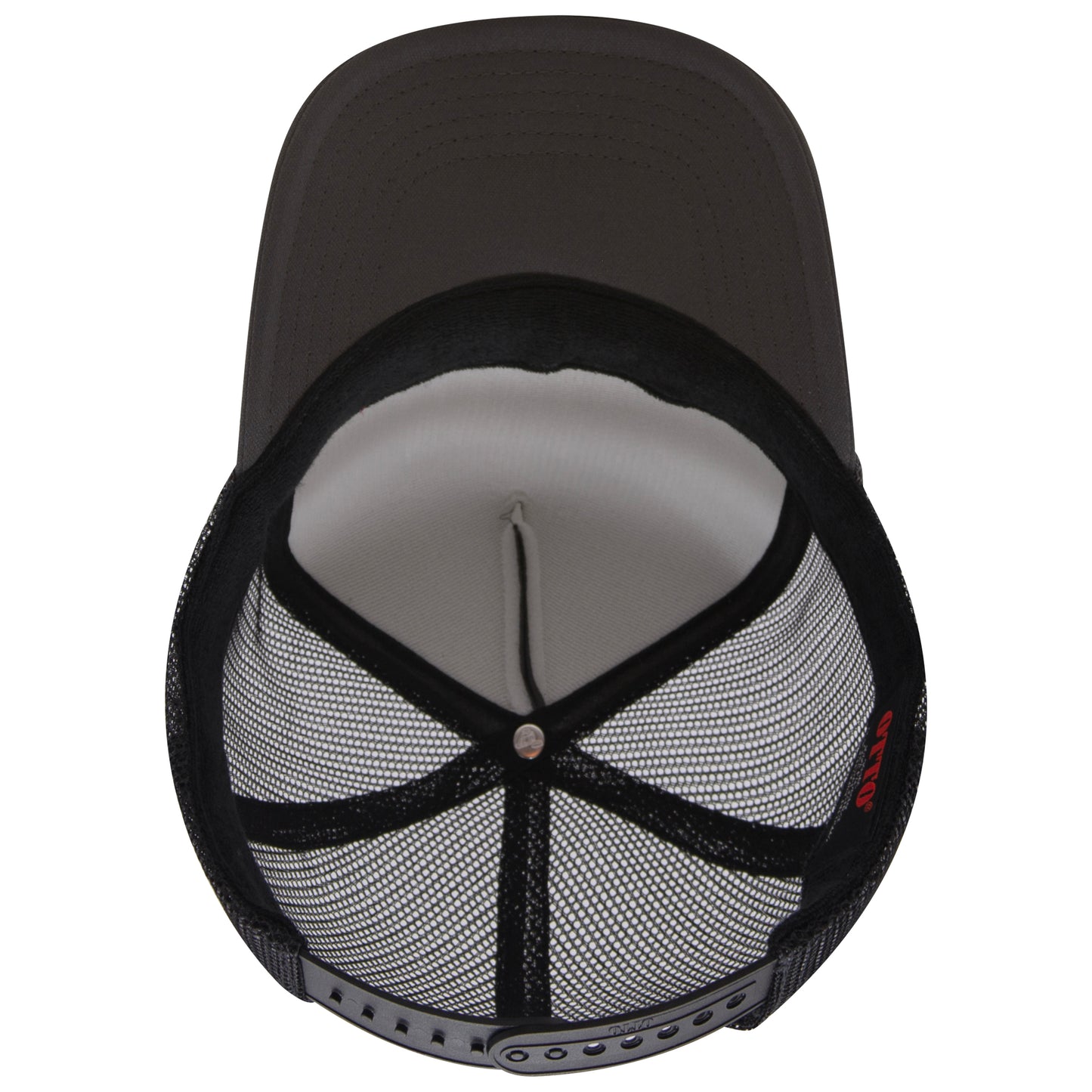 OTTO CAP 5 Panel High Crown Mesh Back Trucker Hat