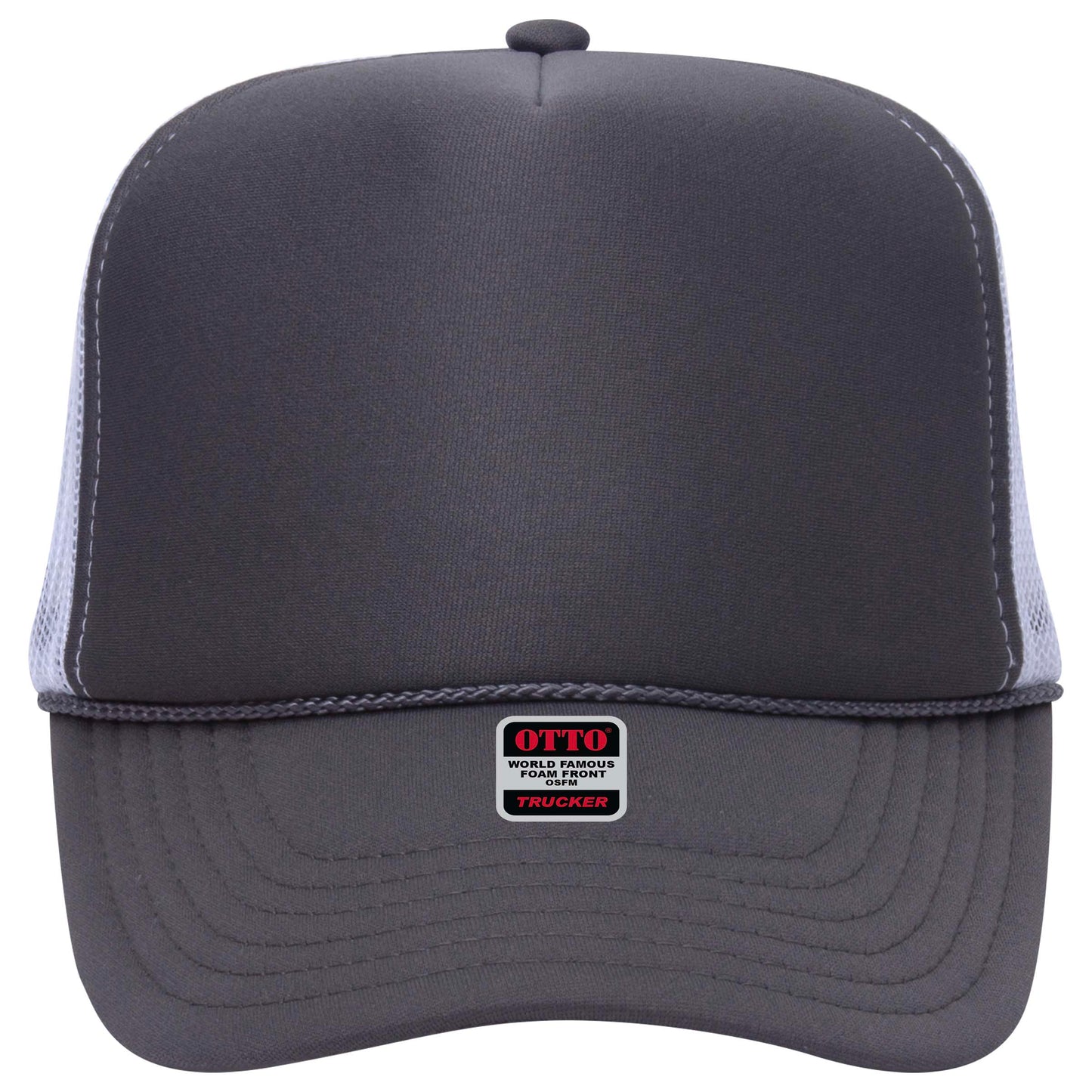 OTTO CAP 5 Panel High Crown Mesh Back Trucker Hat