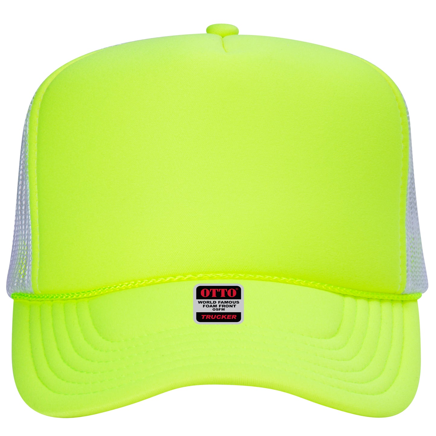 OTTO CAP 5 Panel High Crown Mesh Back Trucker Hat