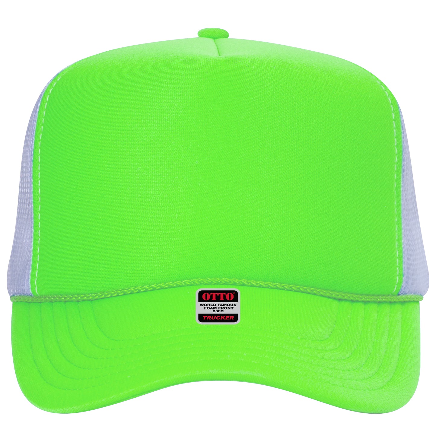 OTTO CAP 5 Panel High Crown Mesh Back Trucker Hat