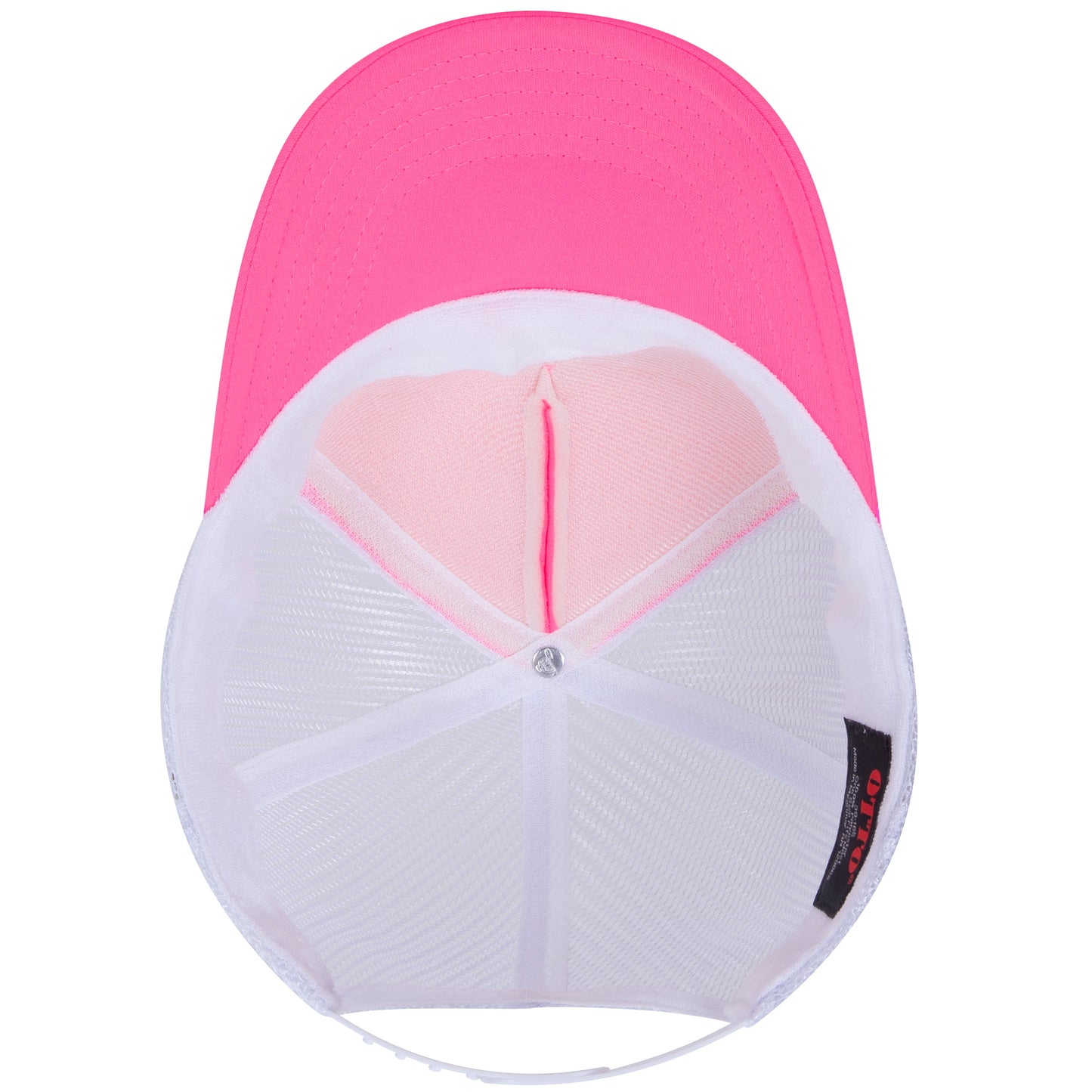 OTTO CAP 5 Panel High Crown Mesh Back Trucker Hat