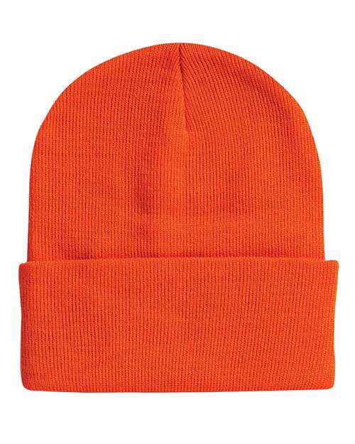 Sportsman Solid 12" Cuffed Beanie (Bundle of 12)