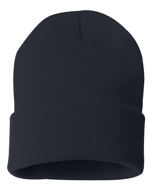 Sportsman Solid 12" Cuffed Beanie (Bundle of 12)