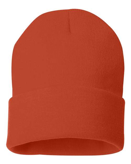 Sportsman Solid 12" Cuffed Beanie (Bundle of 12)