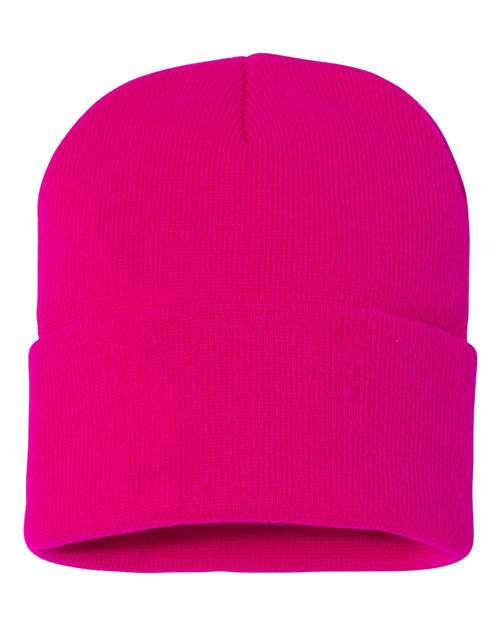 Sportsman Solid 12" Cuffed Beanie (Bundle of 12)