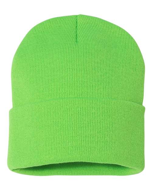 Sportsman Solid 12" Cuffed Beanie (Bundle of 12)