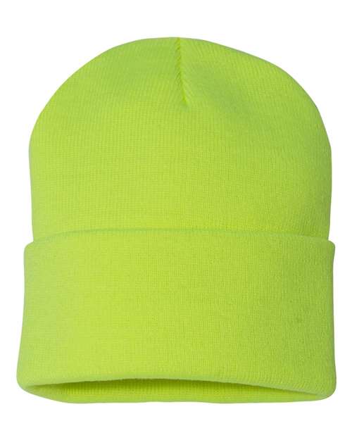 Sportsman Solid 12" Cuffed Beanie (Bundle of 12)