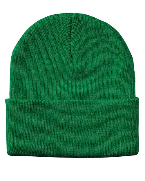 Sportsman Solid 12" Cuffed Beanie (Bundle of 12)