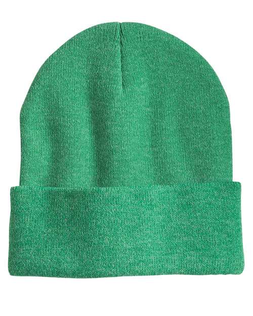 Sportsman Solid 12" Cuffed Beanie (Bundle of 12)